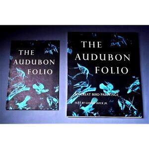 Audubon Folio "30 Great Bird Paintings," Text by George Dock Jr 14x17